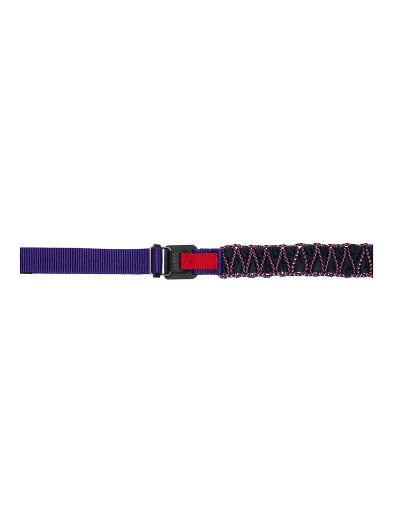 Navy Braided Belt 1