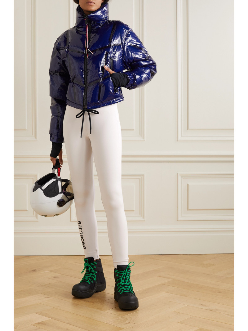 Moncler Grenoble Printed Stretch-jersey Leggings outlook