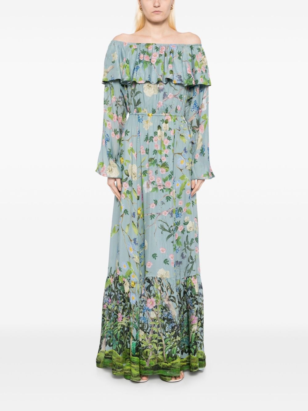 silk dress - 2