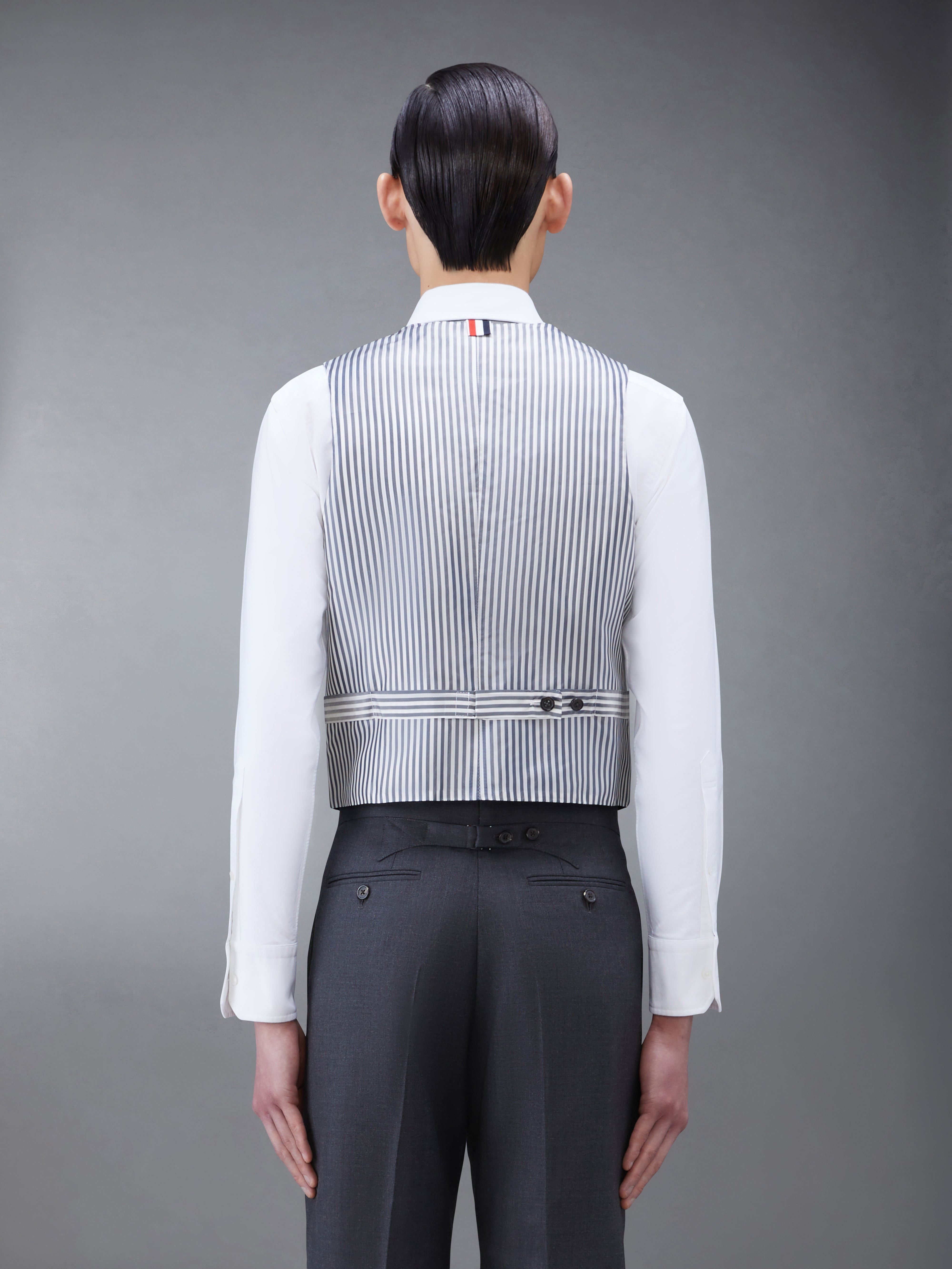 Classic 5-Button Vest In Super 120's Twill - 2