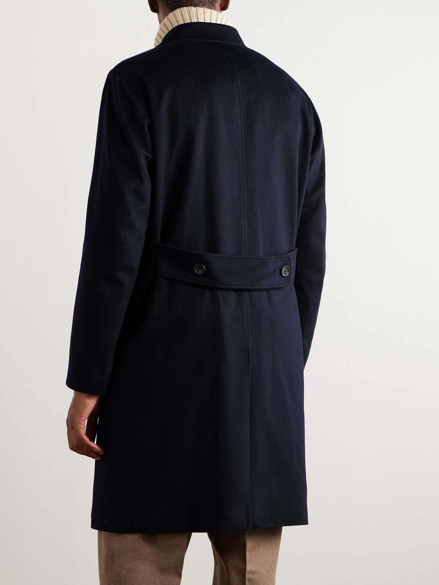 Winton Double-Breasted Cashmere Coat - 4