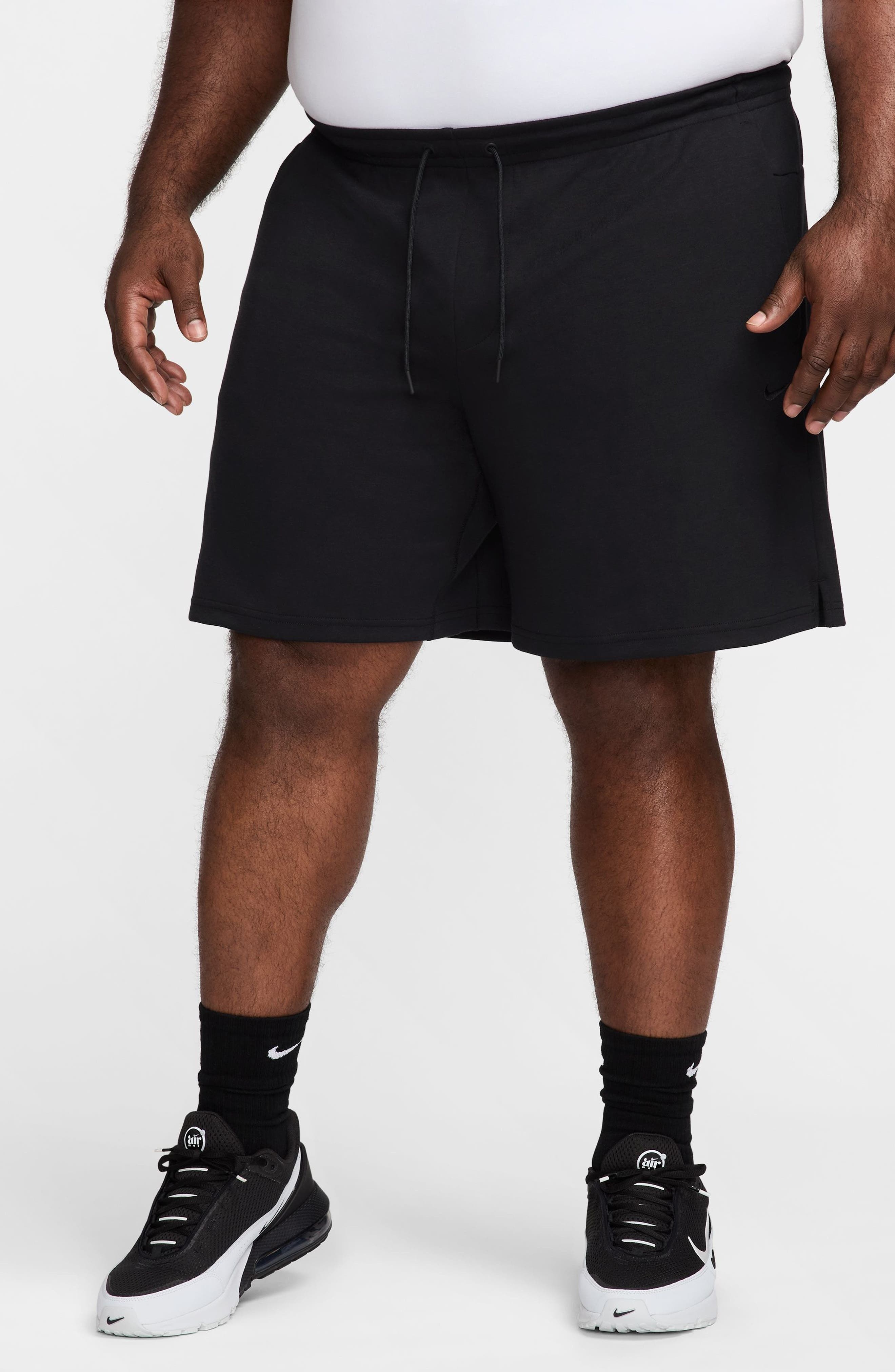 Nike Primary Dri-FIT Unlined Shorts in Black/Black at Nordstrom - 3