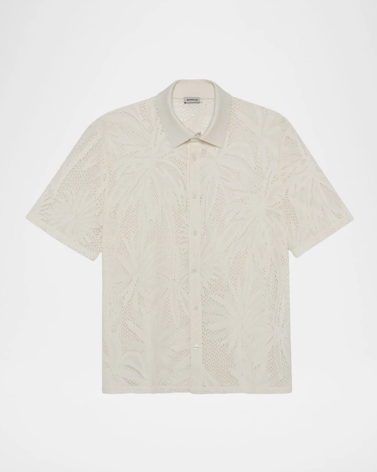 Men's Conrad Lace Button-Front Shirt - 1