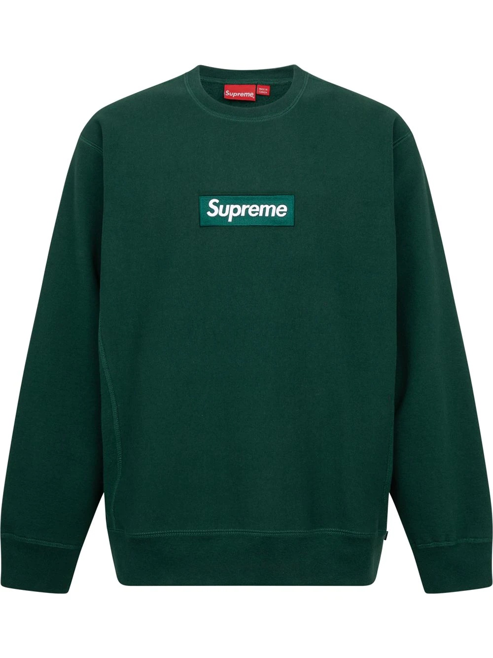 box-logo crew-neck sweatshirt "FW18" - 1