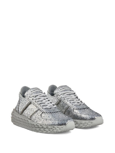 Giuseppe Zanotti glitter low-top sneakers outlook