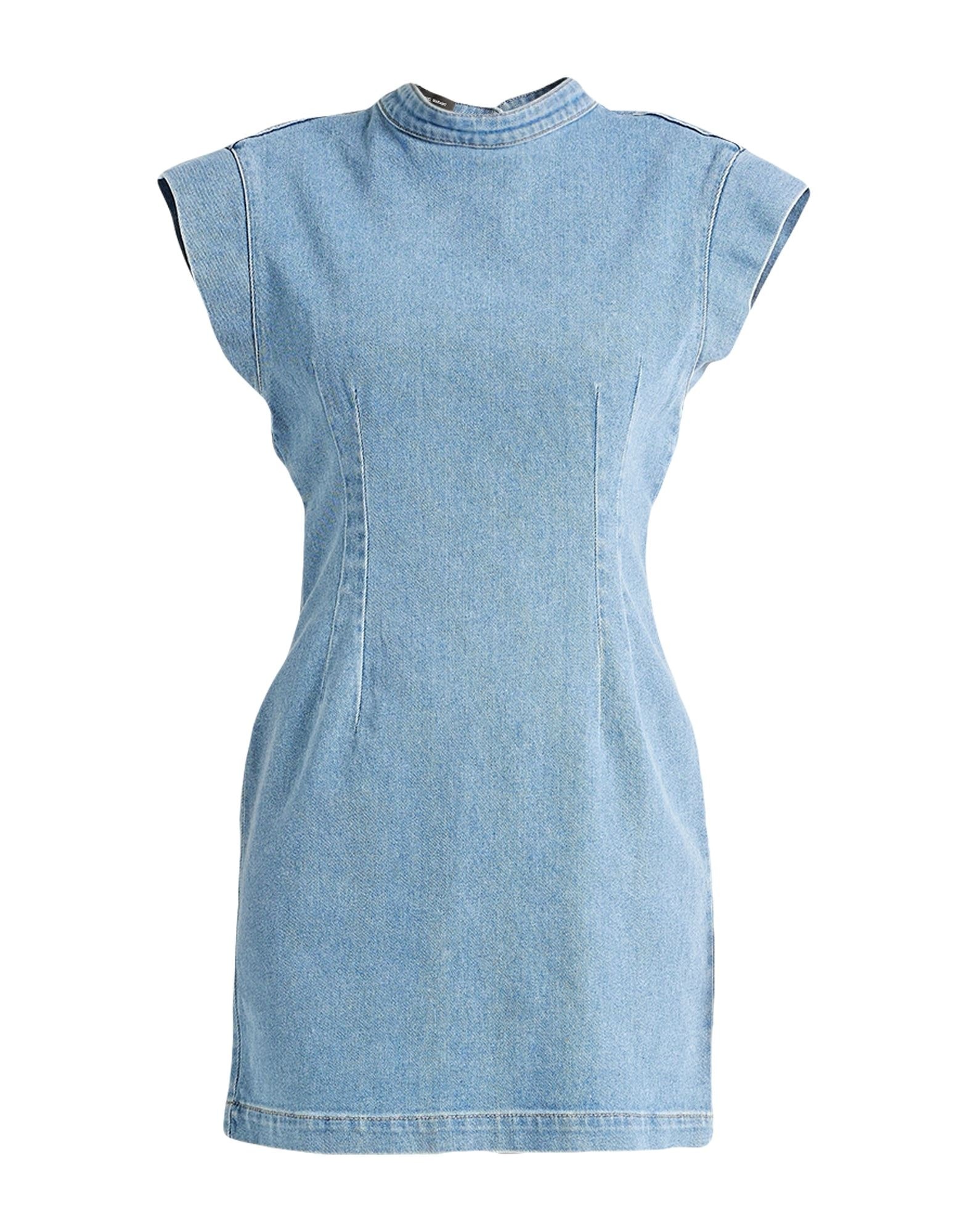 ワンピース ISABEL MARANT Woman Dress Denim RO0343FAB1H071 30LU Isabel Marant Light blue Women's Denim Dress | yoox | REVERSIBLE