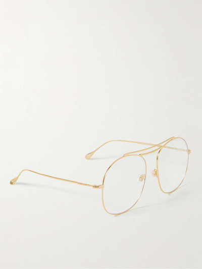 GUCCI Aviator-Style Gold-Tone Opticsl Glasses outlook