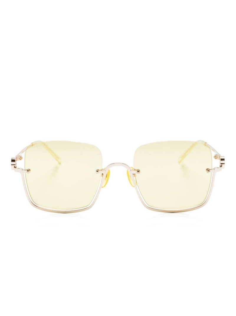 square mirrored-lense sunglasses 1