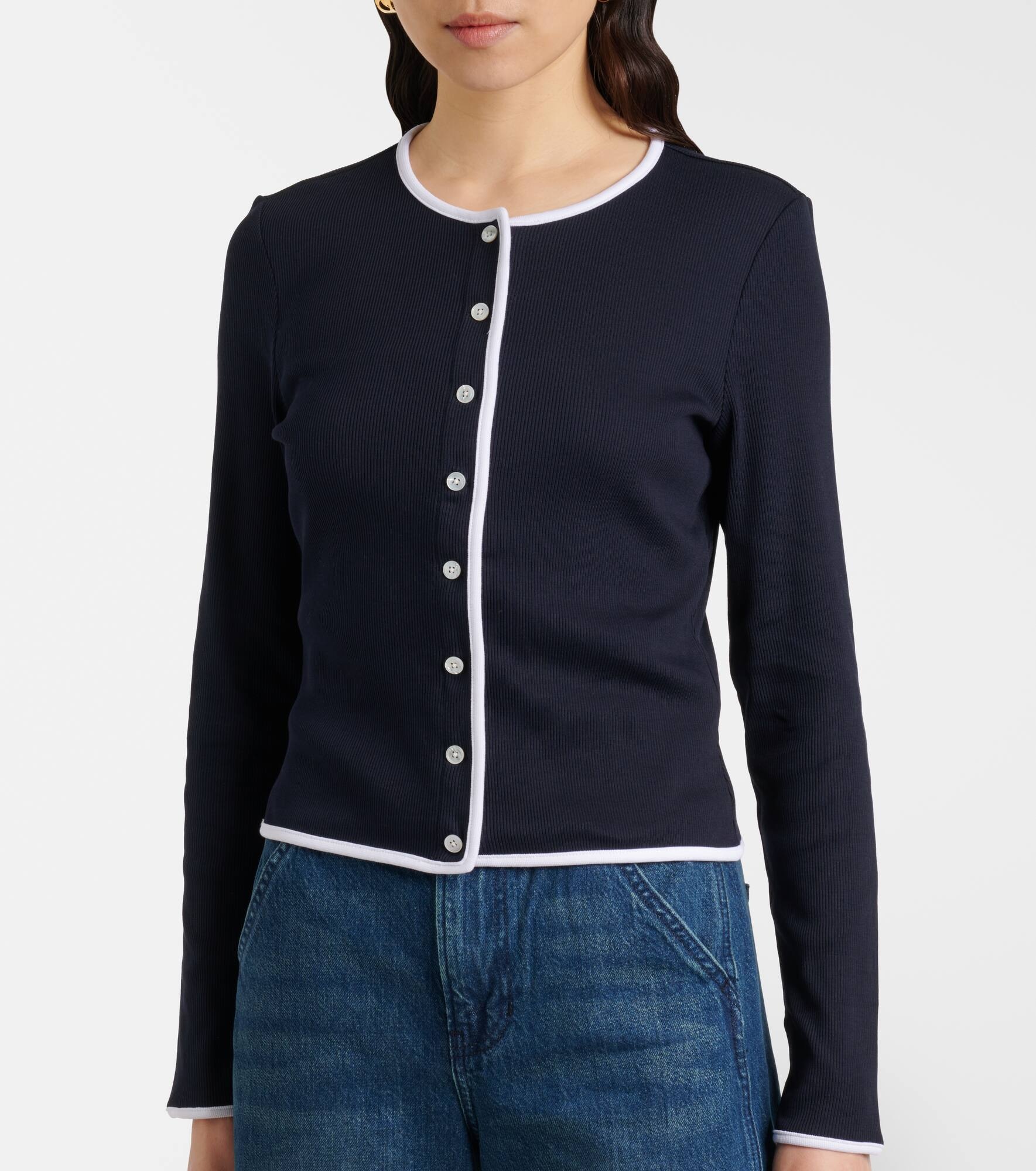 Wilmer cotton-blend cardigan - 6