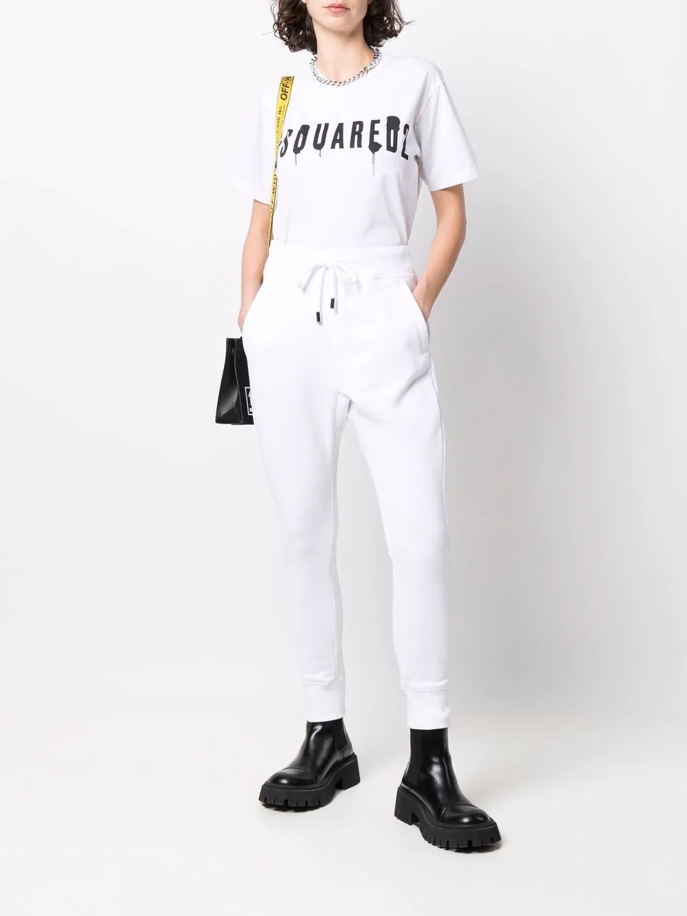 Icon-print track pants - 2