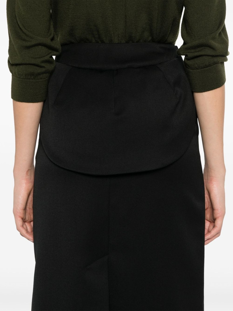 flap-detail midi skirt 5