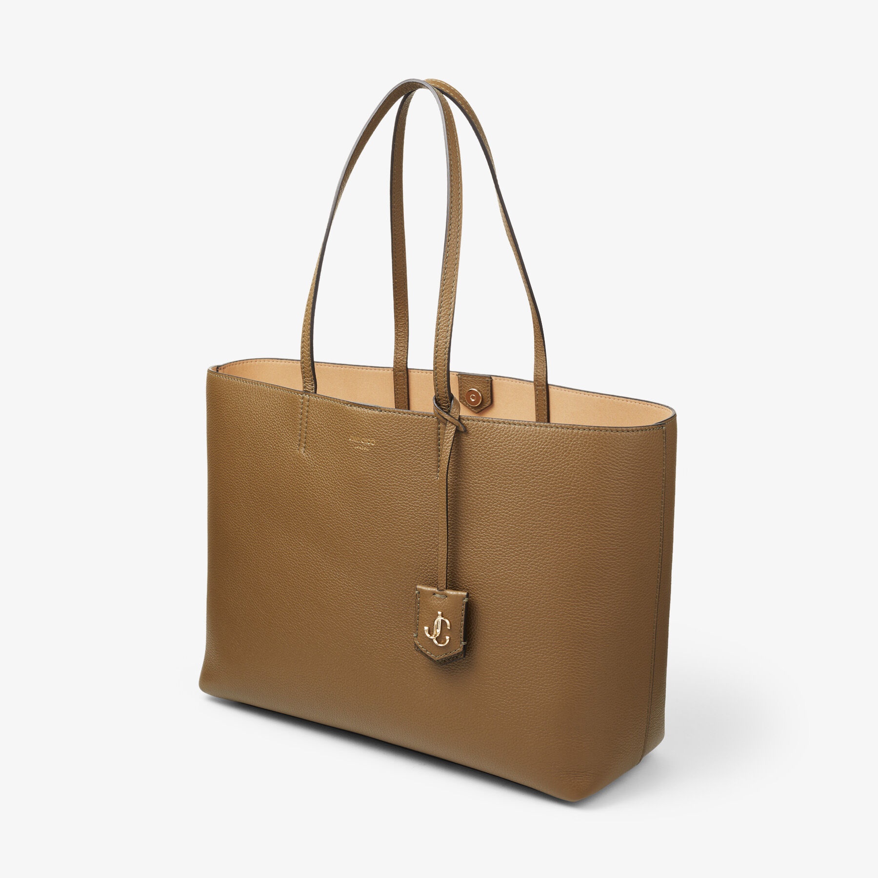 Nine2five E/w
Caper Green Grained Calf Leather Tote Handbag with JC Emblem - 2