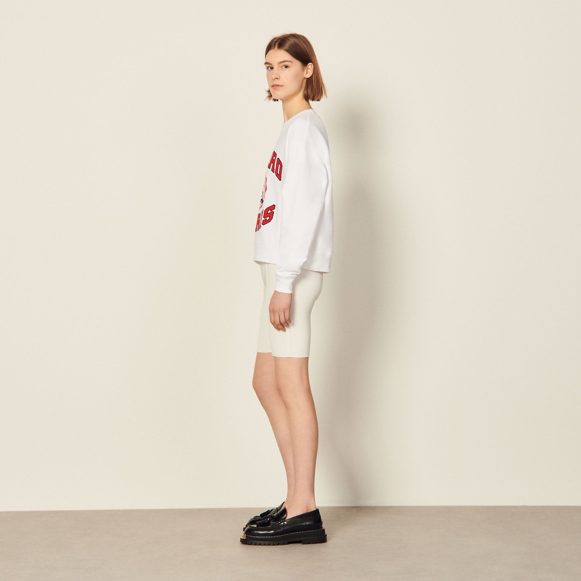 Printed organic cotton sweatshirt - 4