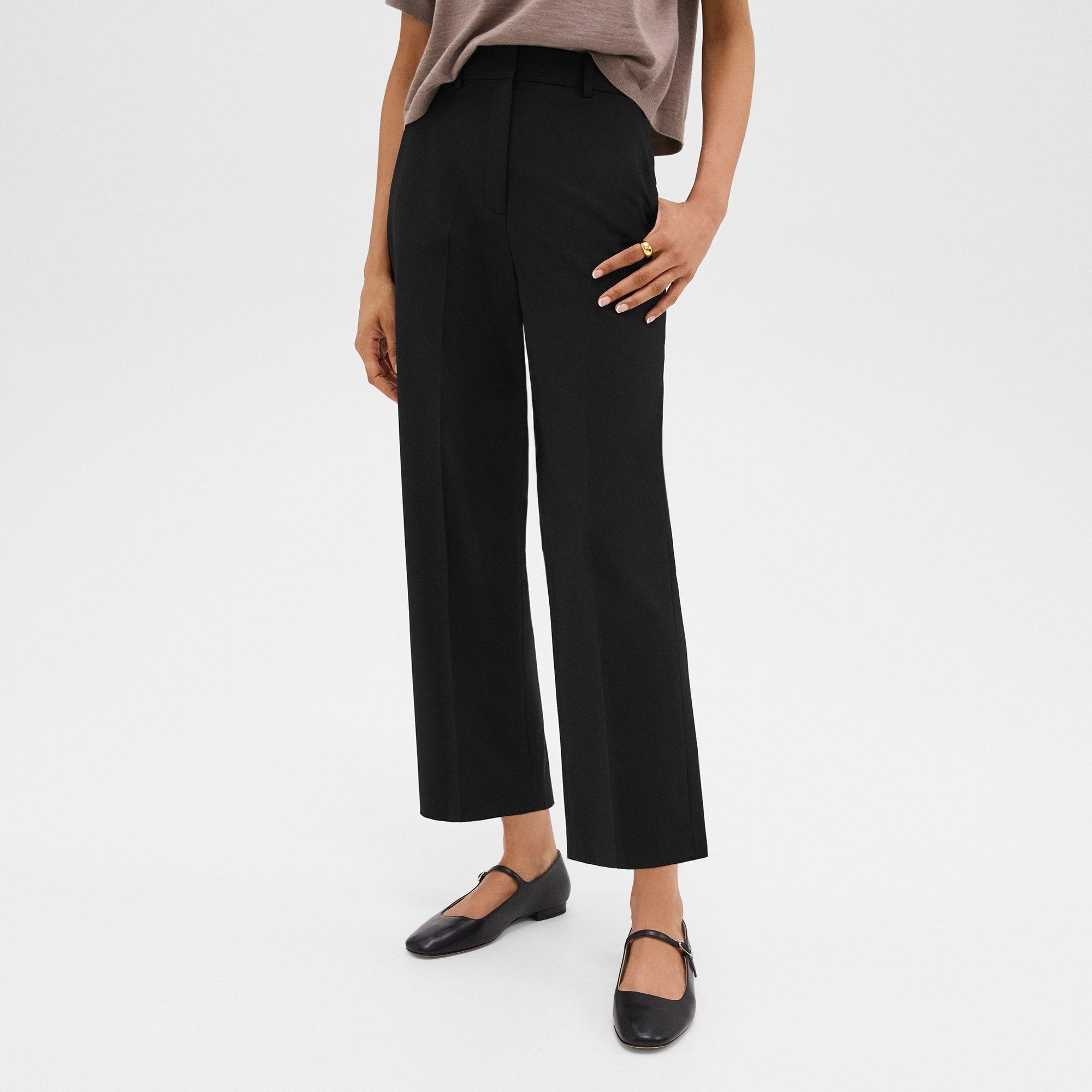 High-Waist Straight-Leg Pant in Good Wool - 5