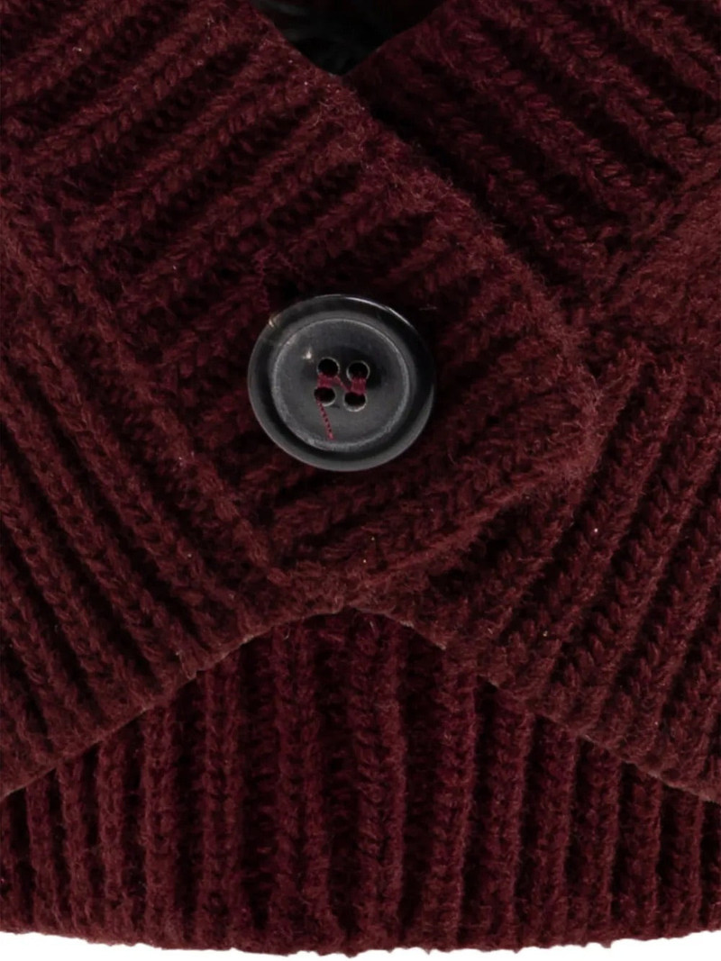 MARGIELA BEANIE - BURGUNDY 3