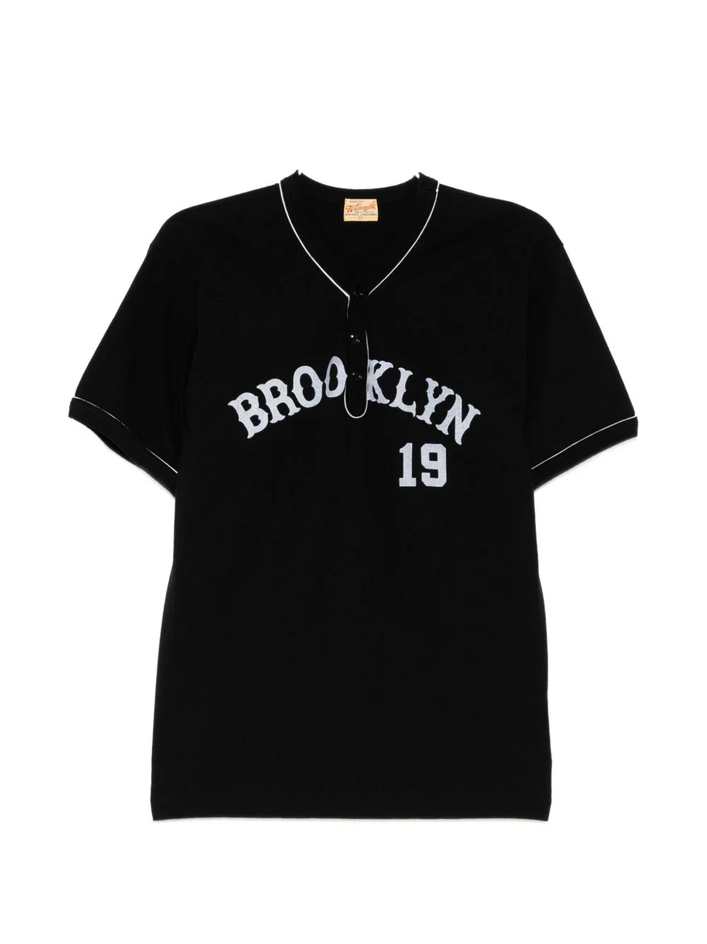 GRAPHIC-PRINTED V-NECK T-SHIRT - 1