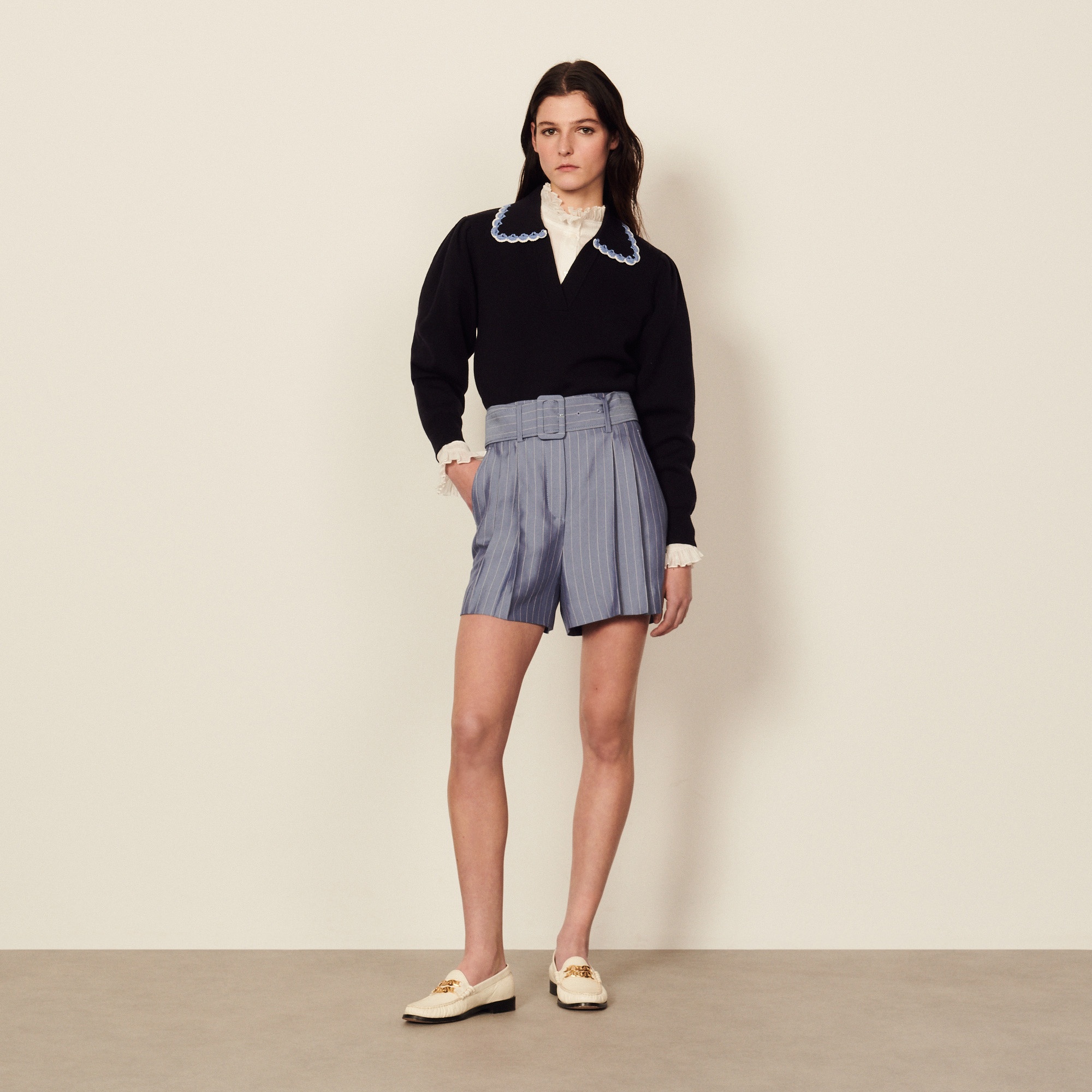 Striped shorts - 6