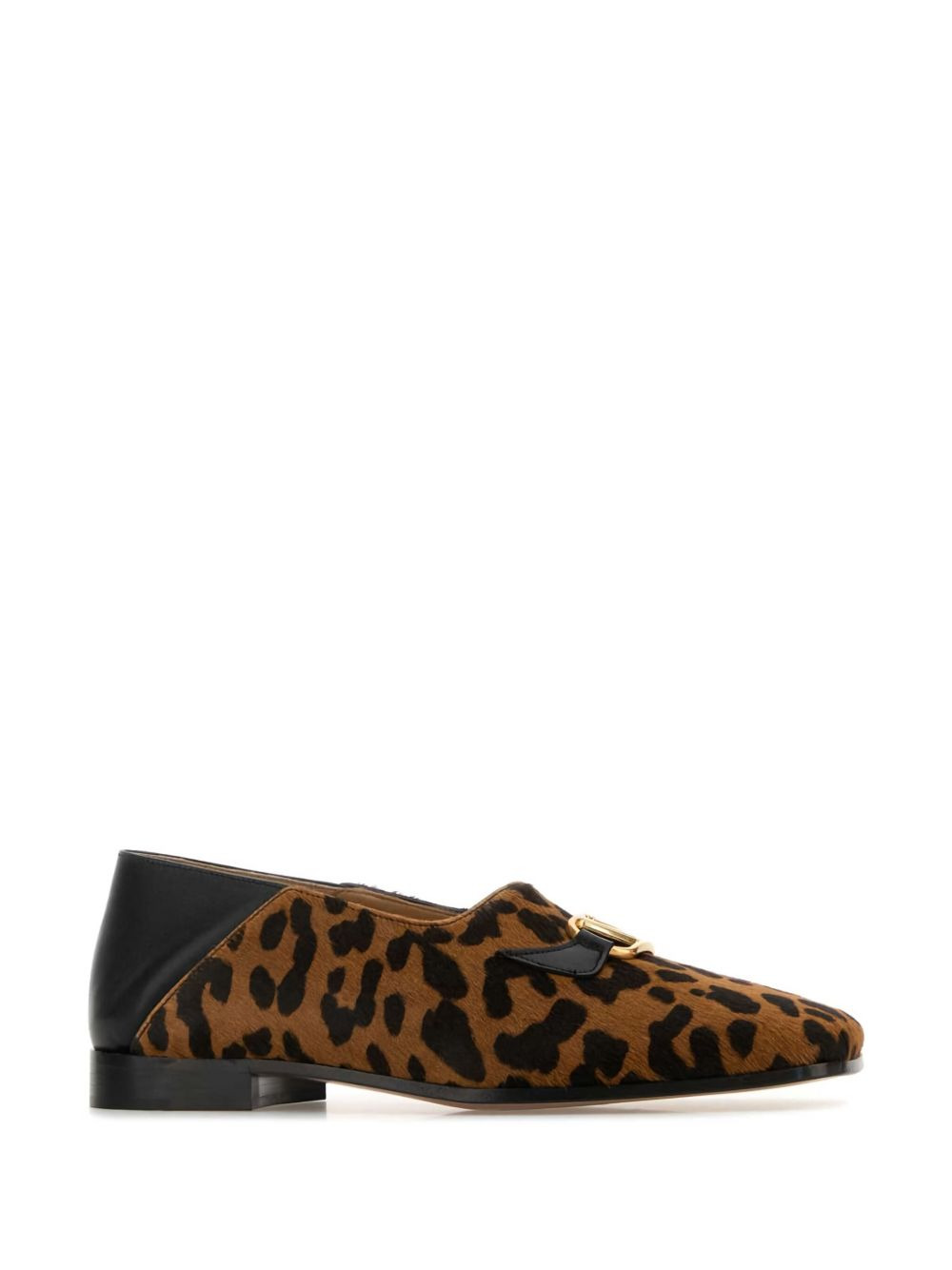 animal-print loafers - 2
