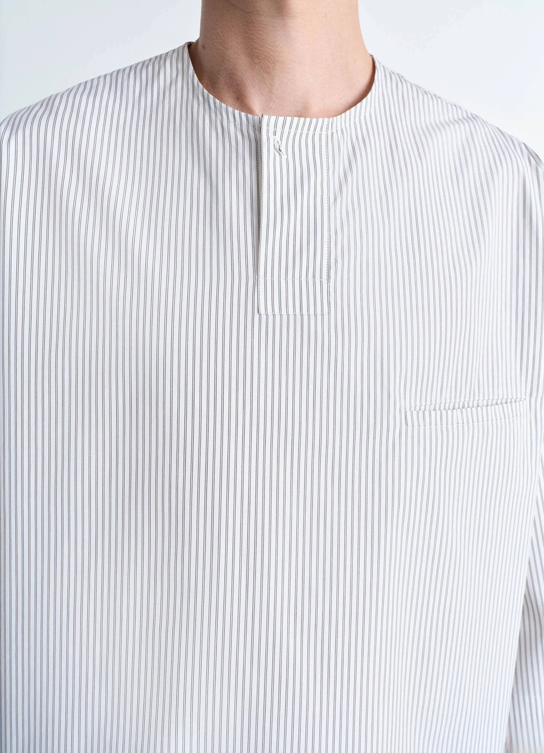 SHORT SLEEVE HENLEY TOP - 7