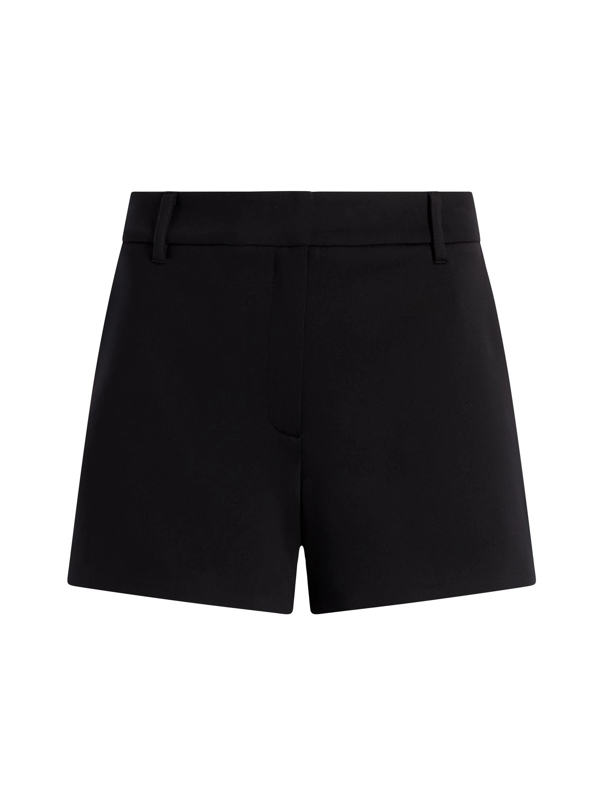 Women's Mid-Rise Shorts - Black - 1