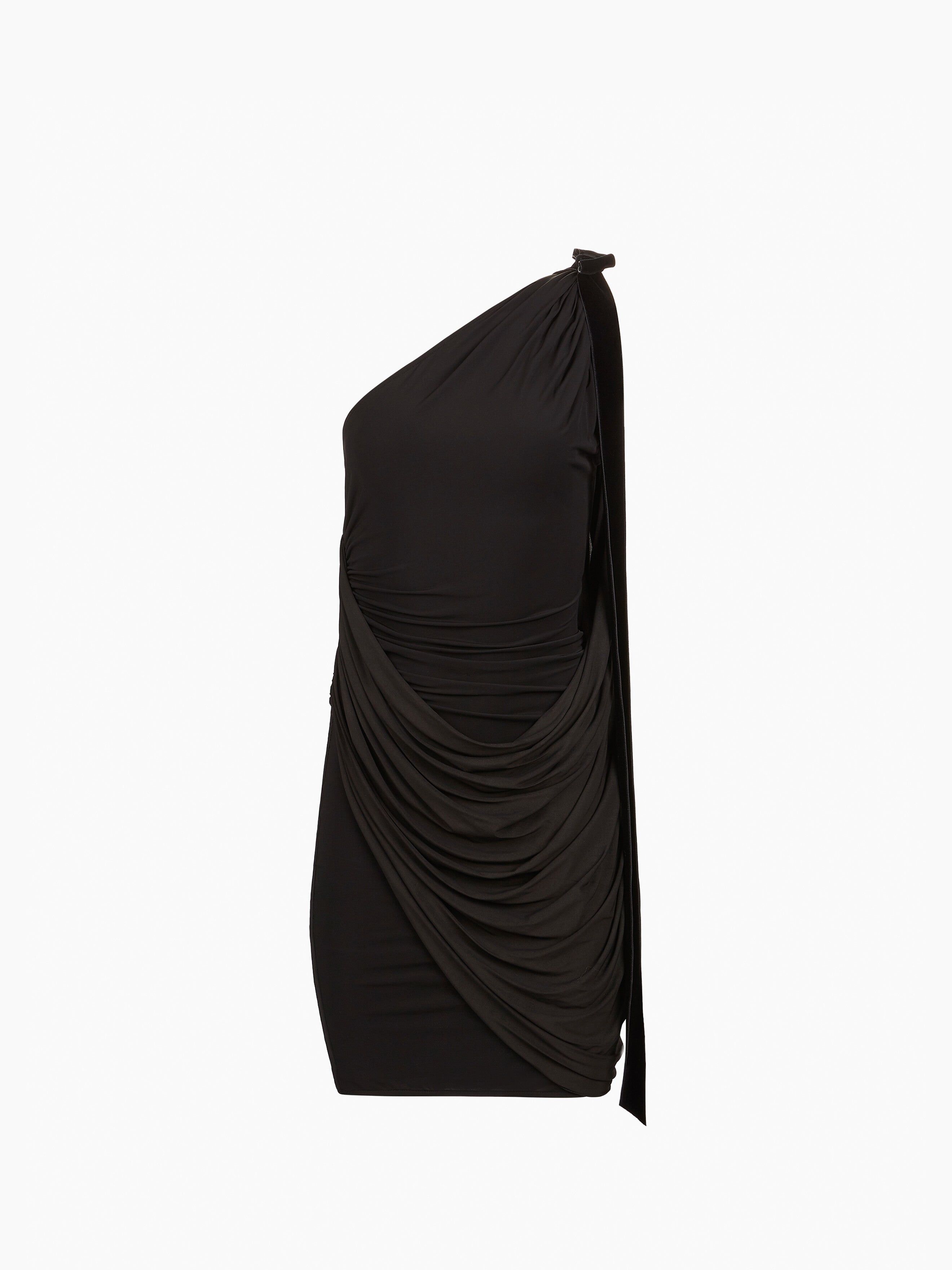 One-Shoulder Mini Dress - 5