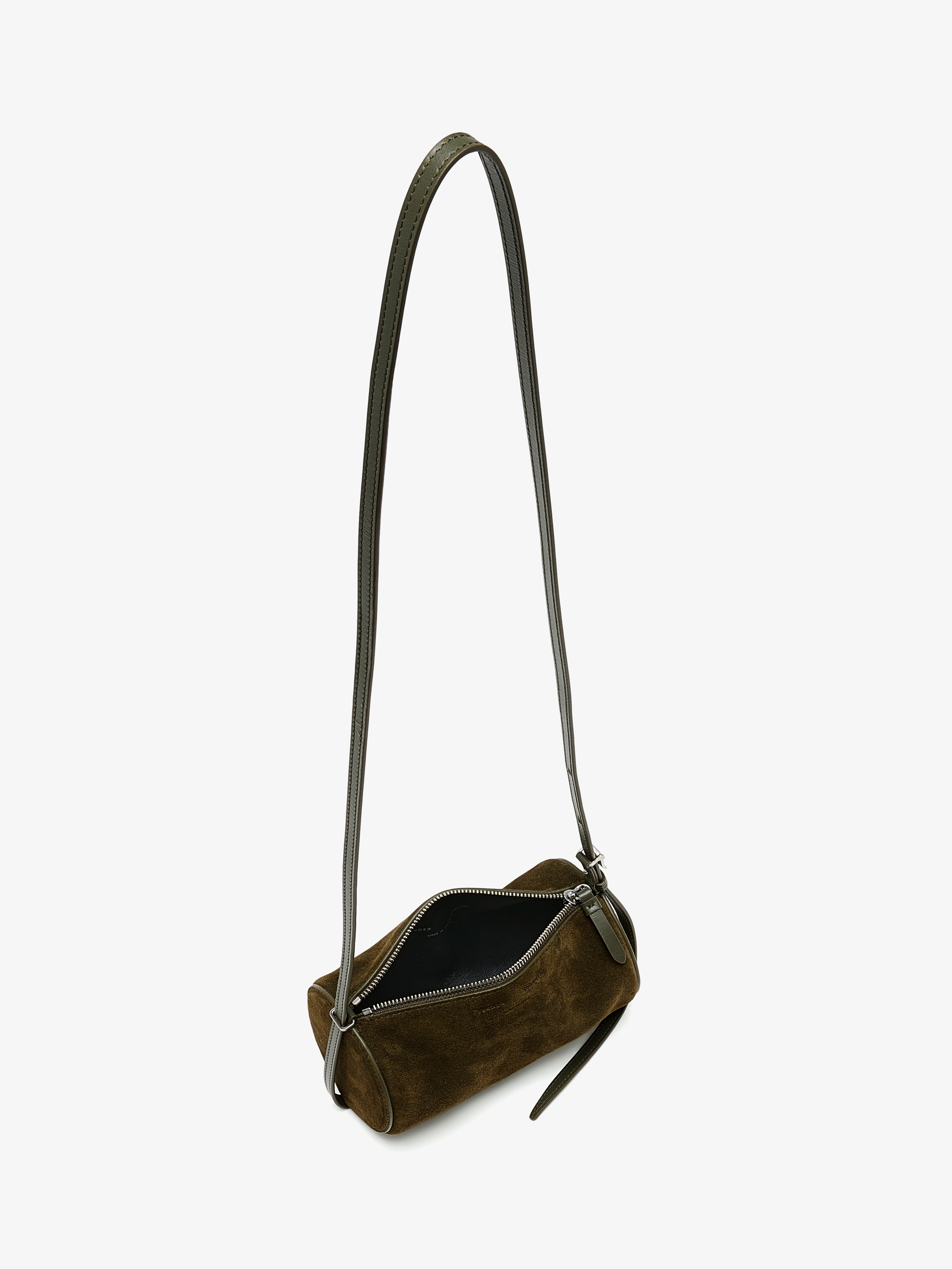 Crossbody Silo Bag in Kid Suede - 6
