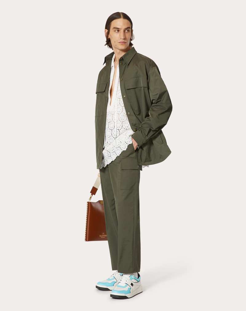 Valentino NYLON SHIRT JACKET WITH VLTN TAG outlook