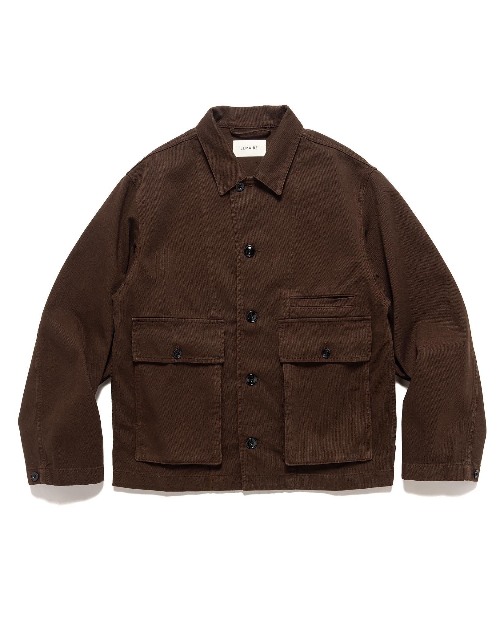 25ss Lemaire ボクシージャケットEspresso サイズS Lemaire Boxy Jacket Espresso | havenshop | REVERSIBLE