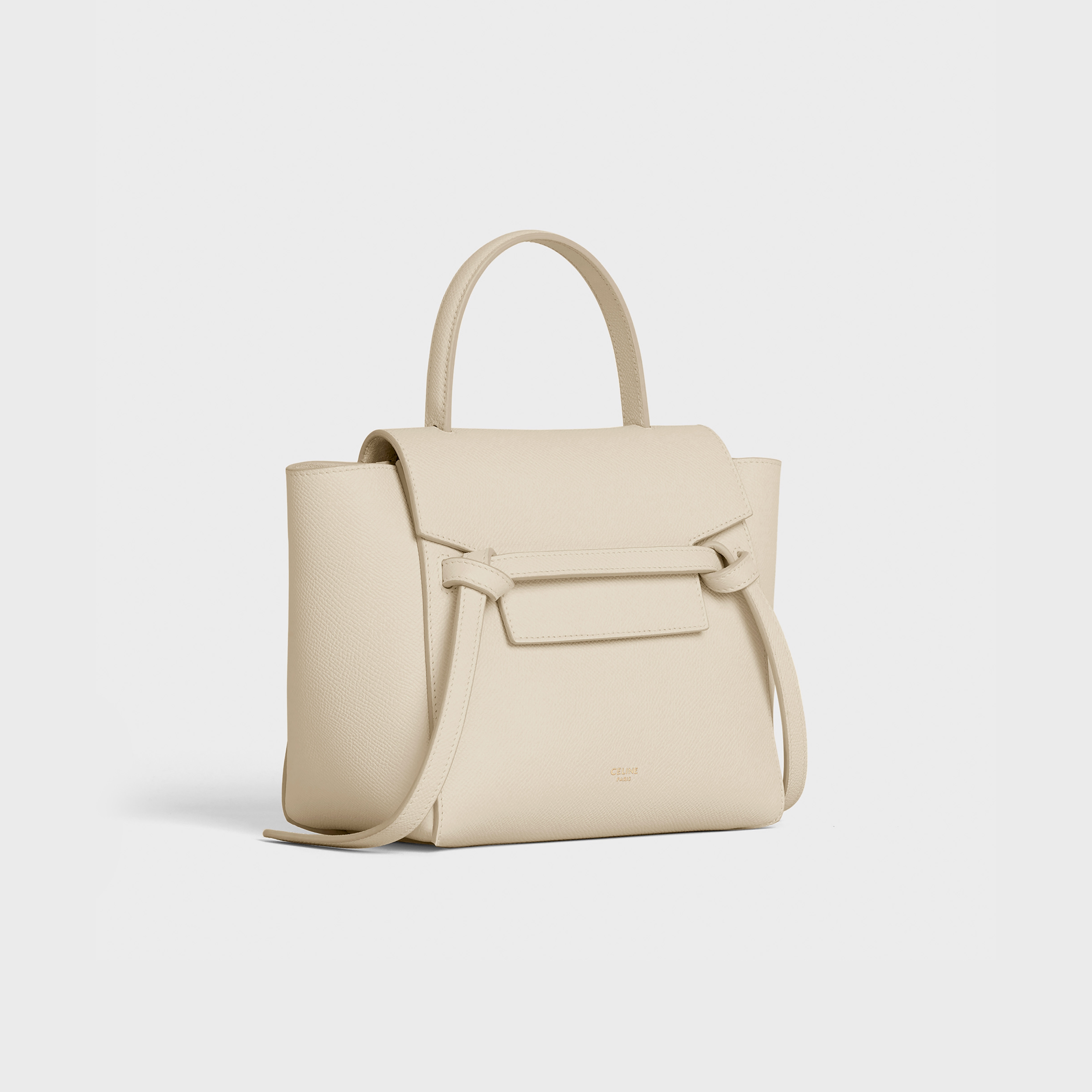 Nano Belt bag in grained calfskin - 2