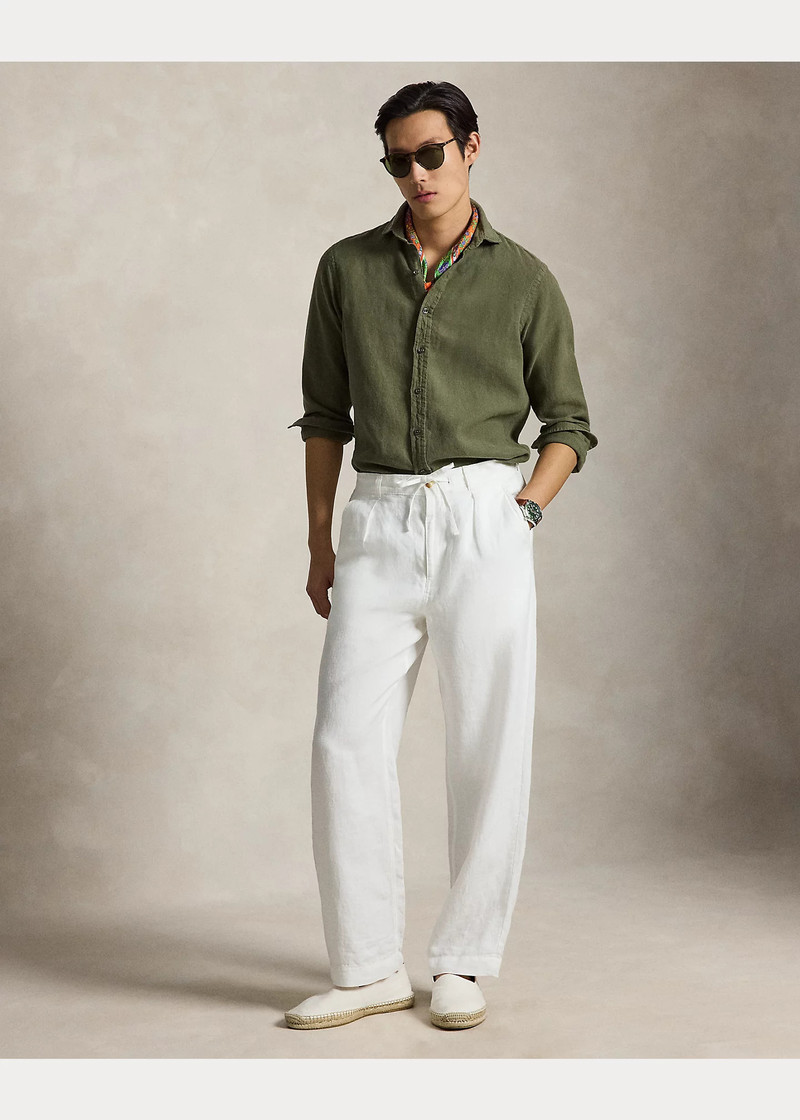 Classic Fit Linen Shirt 3