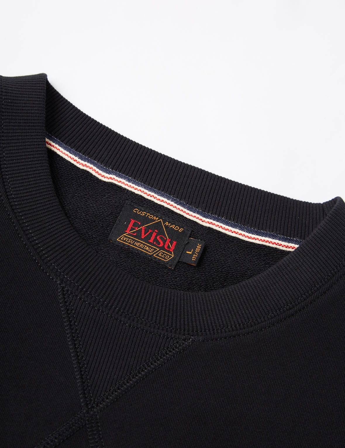 KAMON FOIL-PRINT AND SCROLL DAICOCK APPLIQUÉ SWEATSHIRT - 12