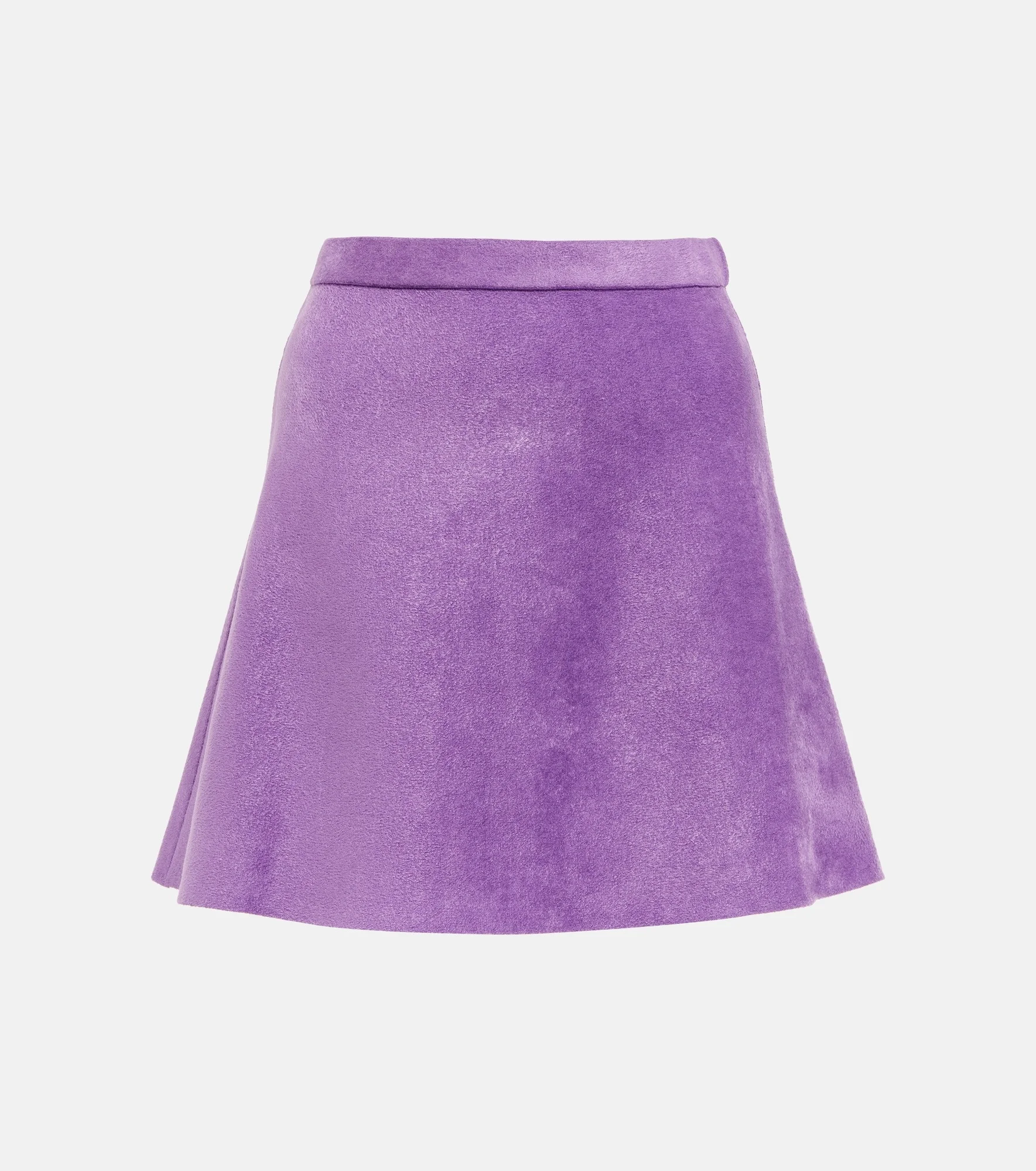 Velvet miniskirt - 1