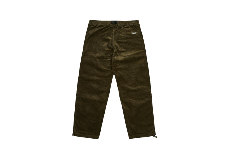 PALACE CORDUROY BELTER TROUSER THE DEEP GREEN outlook
