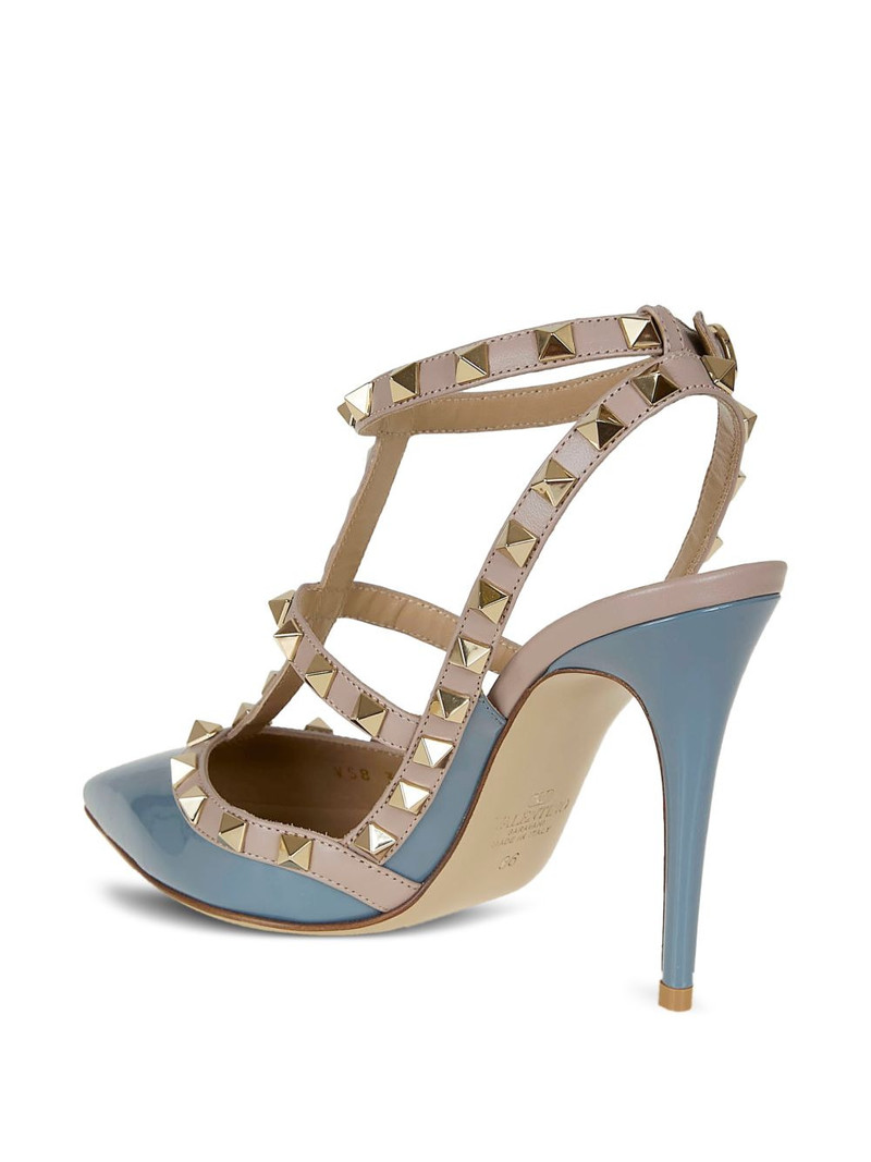rockstud caged heeled pumps 3