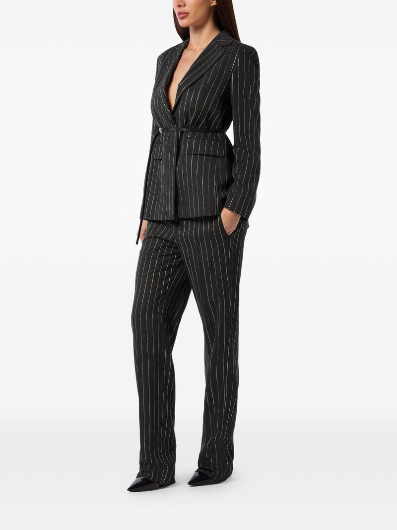 PHILIPP PLEIN pinstriped blazer outlook