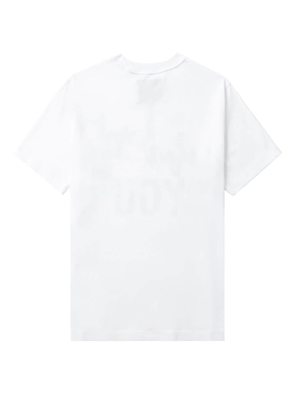 slogan-print T-shirt - 6