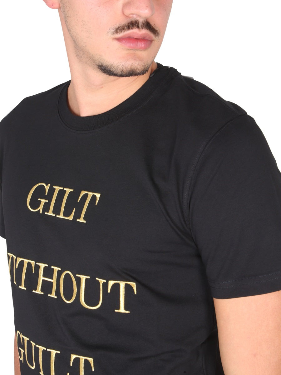 Moschino Men "Guilt Without Guilt" T-Shirt - 4