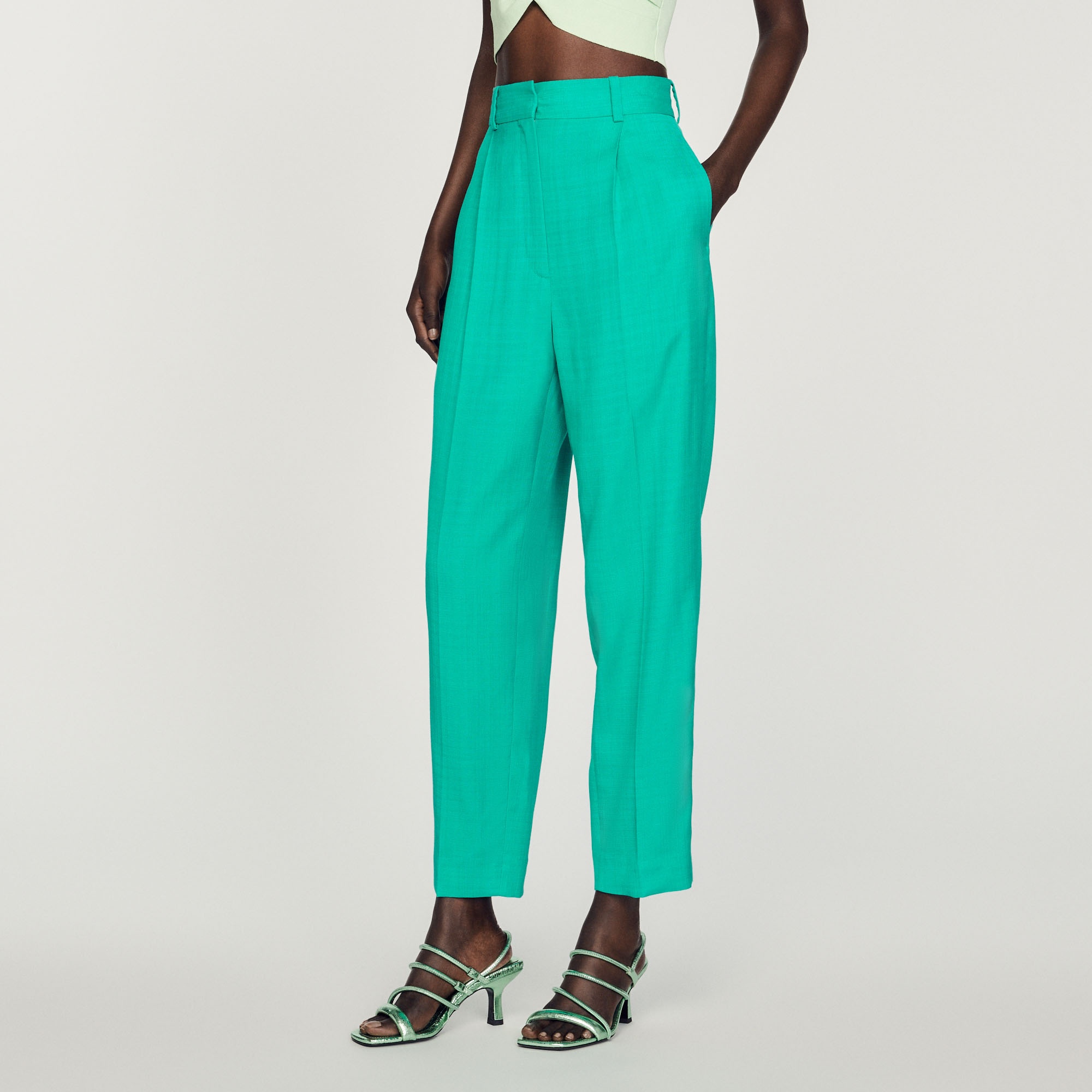Straight-leg pants - 5