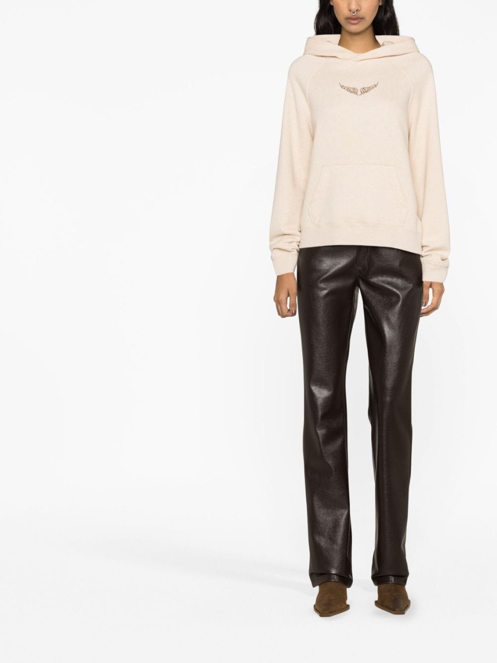 Gregory Moon cotton hoodie - 4