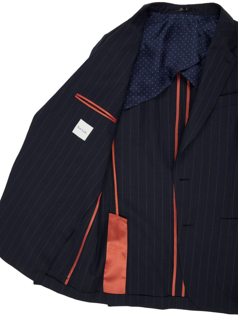 Paul Smith pinstripe two-button blazer outlook