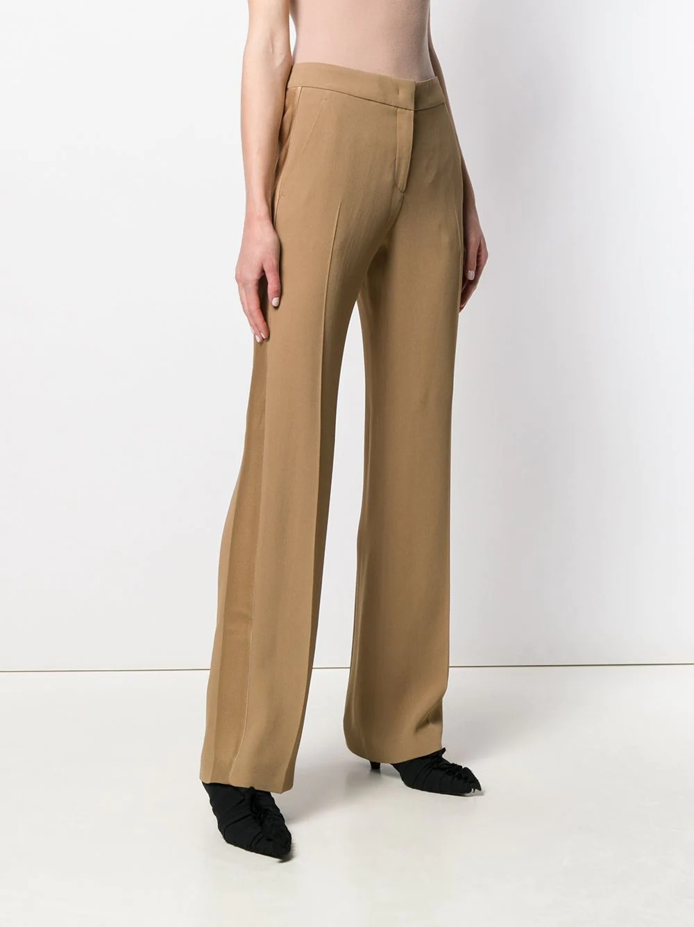 straight-leg tailored trousers - 3