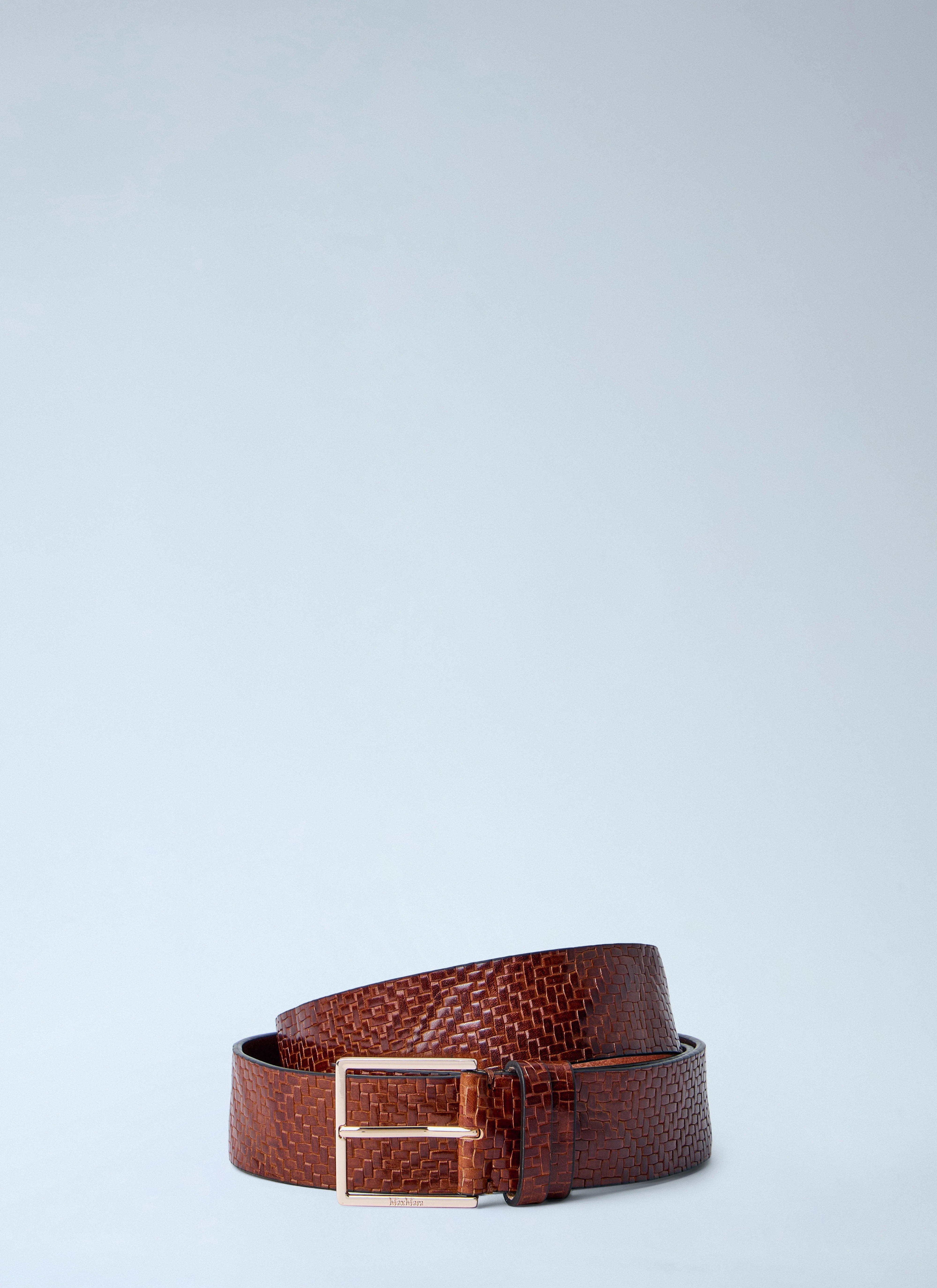 Max Mara Women Braided Leather Belt - 1