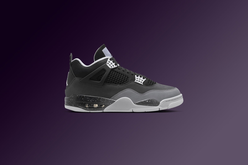 Jordan AIR JORDAN 4 RETRO 'FEAR' - BLACK/WHITE/ANTHRACITE/BLACK outlook