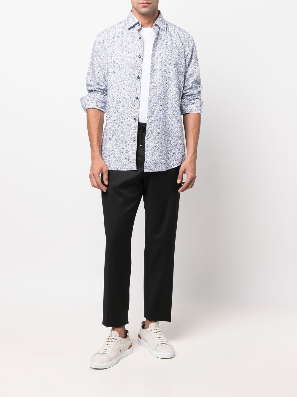 drawstring tailored trousers - 2