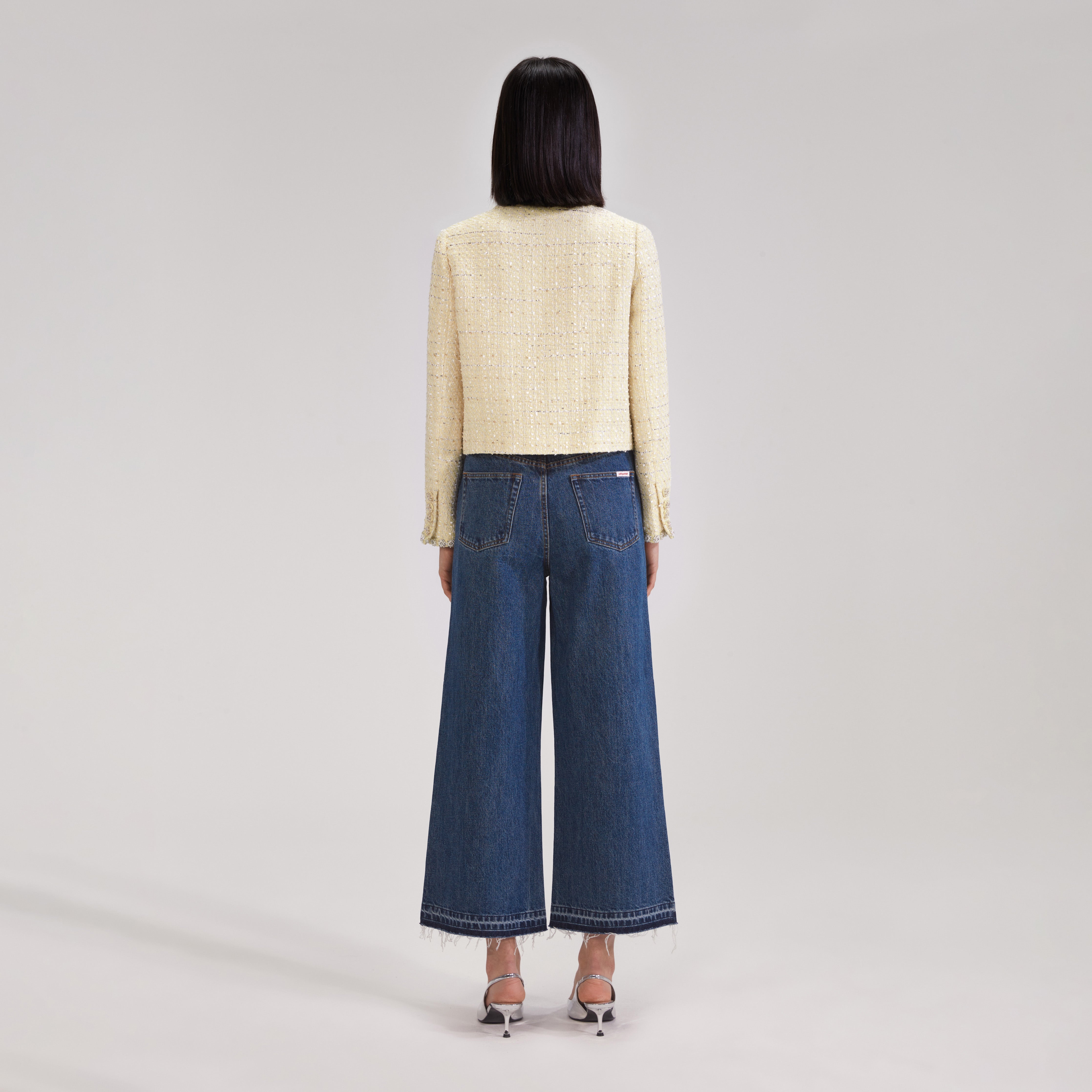 Yellow Boucle Jacket - 3