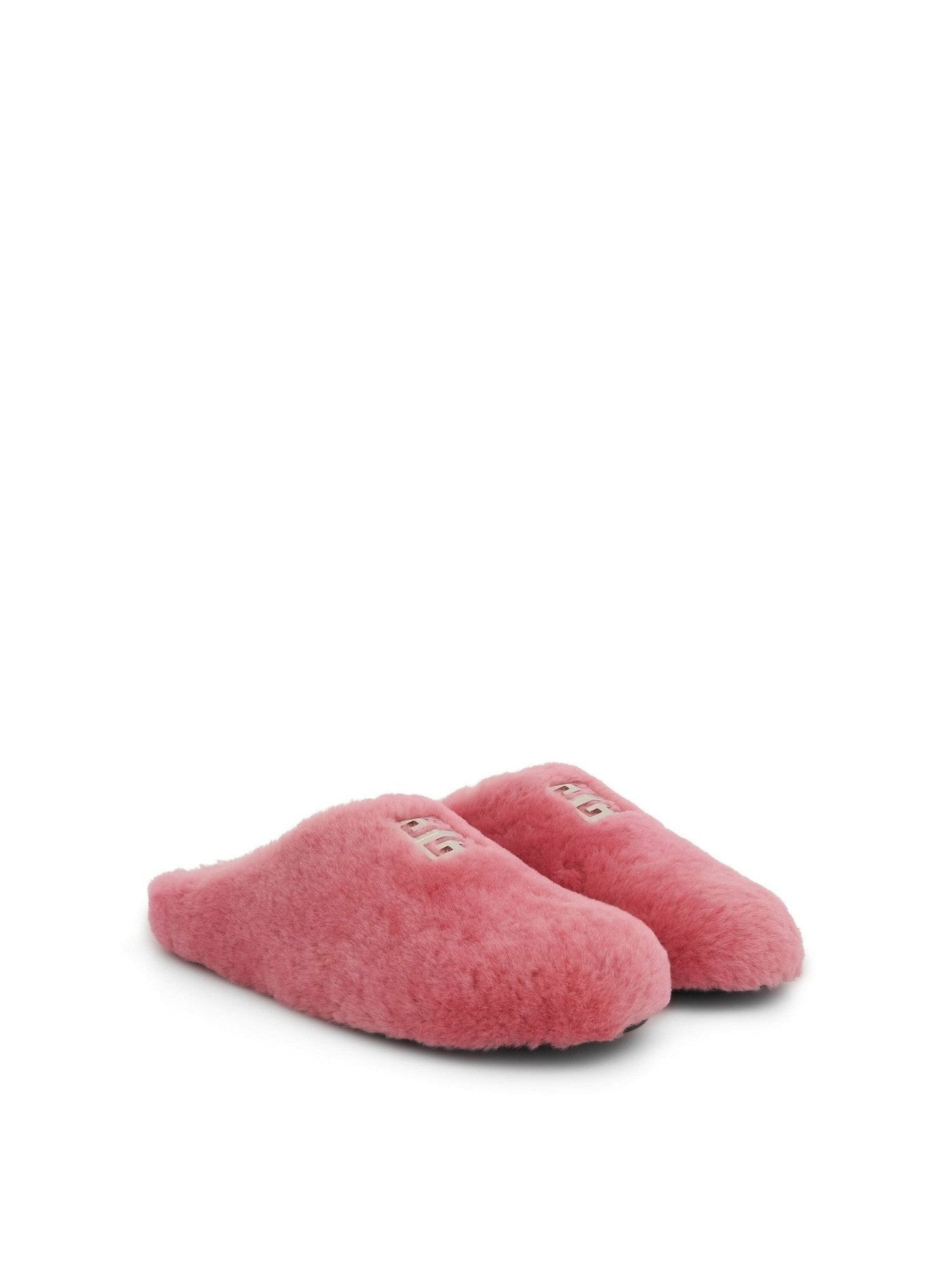 4G Shearling Slip On in Bright Pink - 2