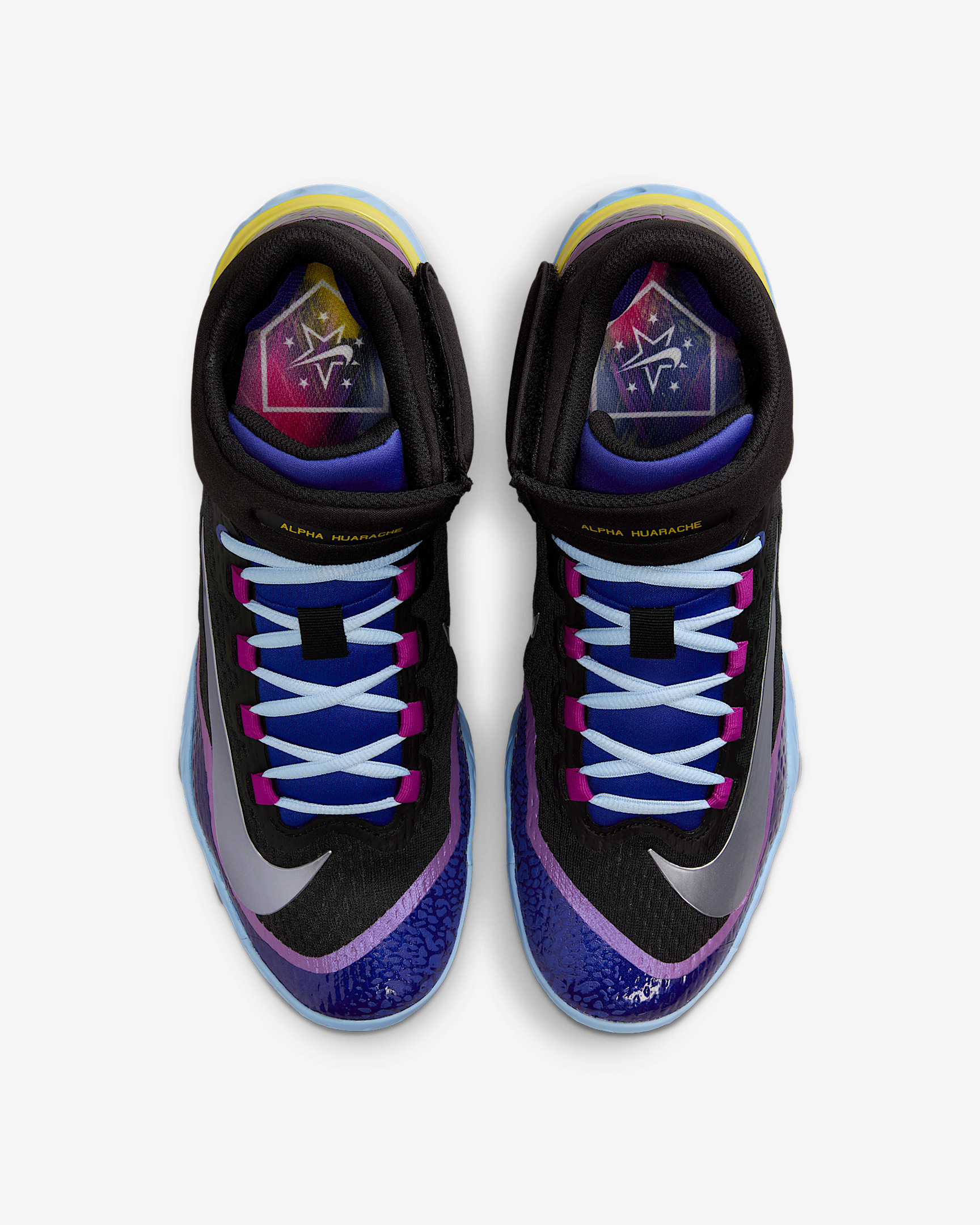Nike Alpha Huarache Elite 4 Mid NRG Baseball Cleats - 4
