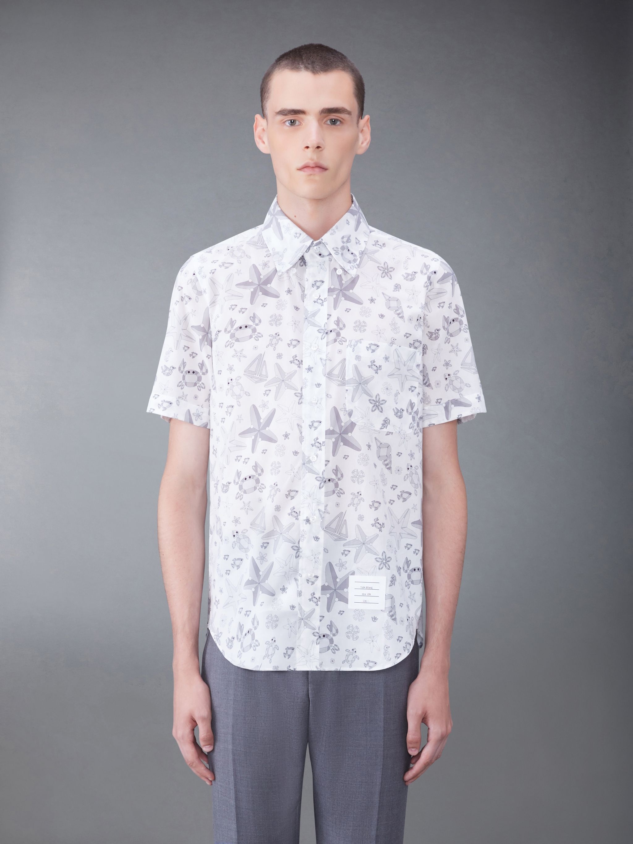 printed cotton shirt - 2