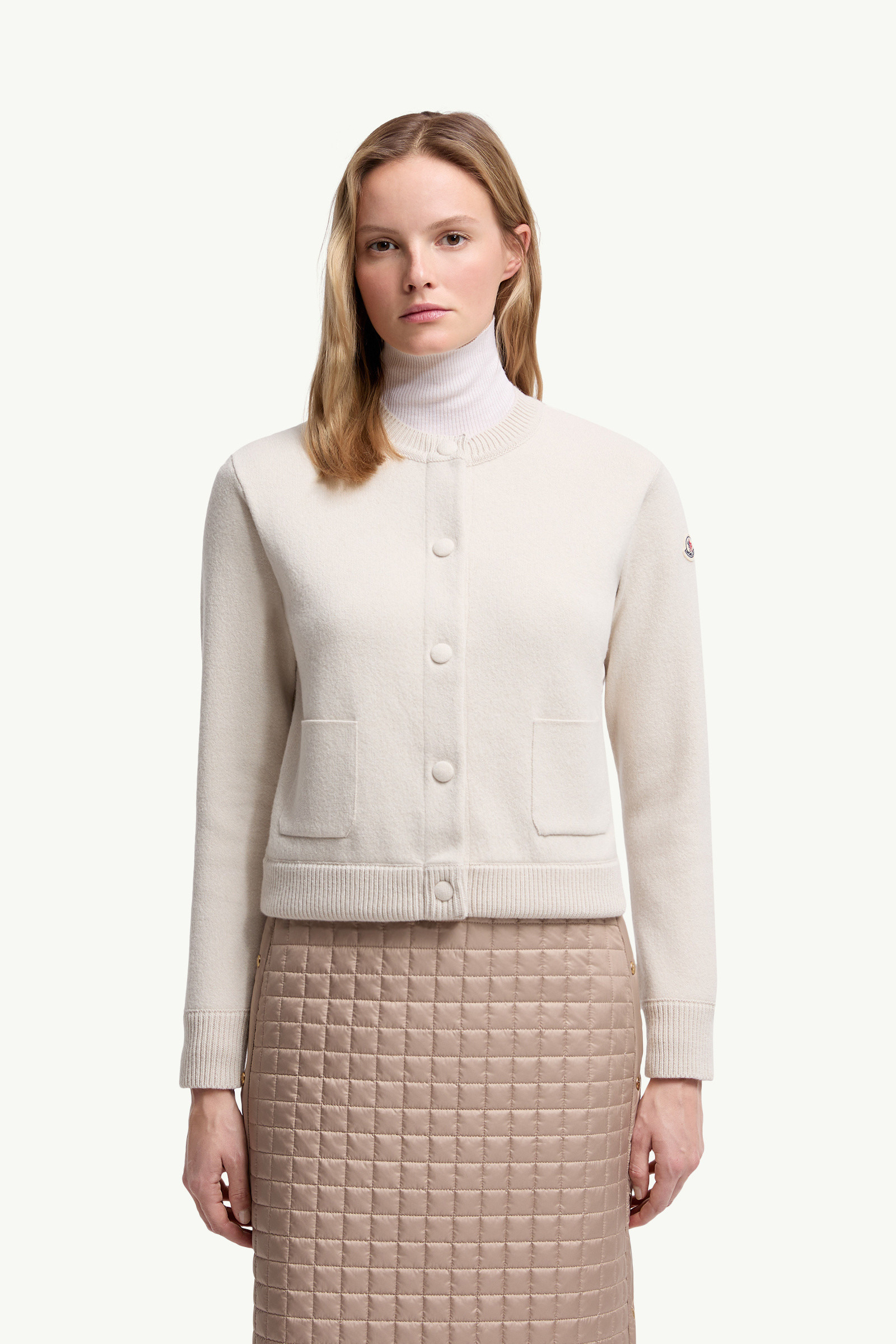 Padded Wool Cardigan - 3