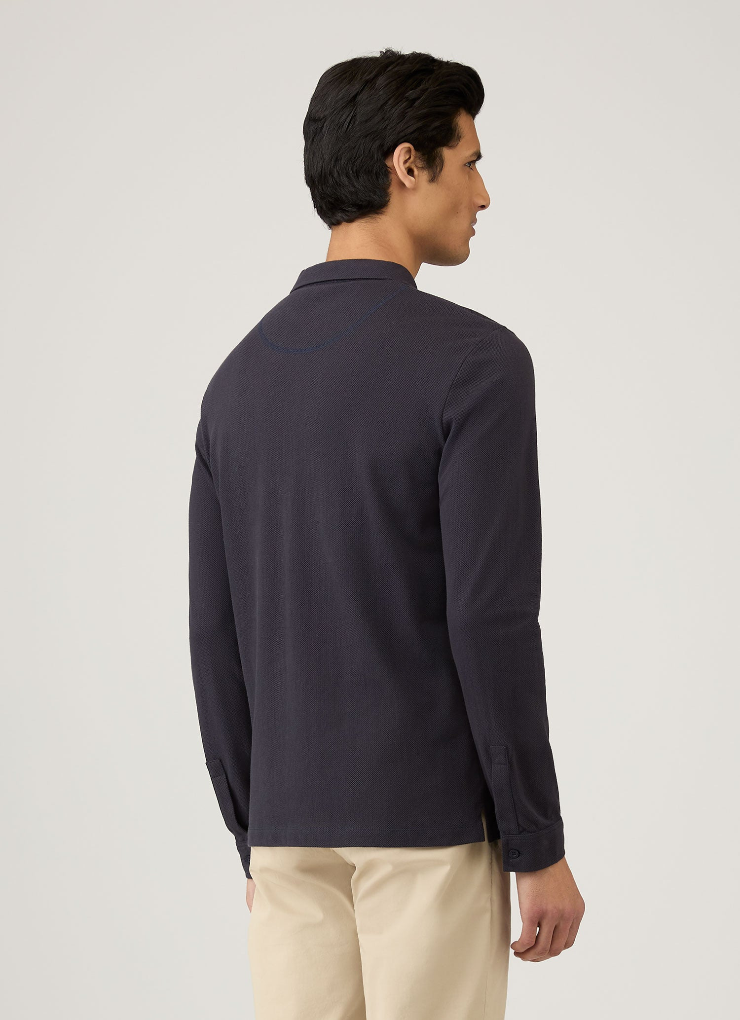 Riviera Long Sleeve Polo Shirt - 5